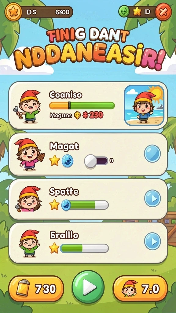 9sl - Tangkapan layar dari mode kompetisi online.