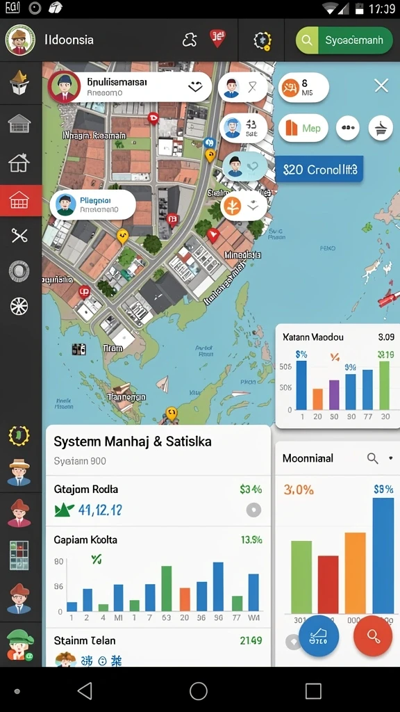 rvip2 - Screenshoot ketiga menunjukkan berbagai karakter yang dapat dimainkan.