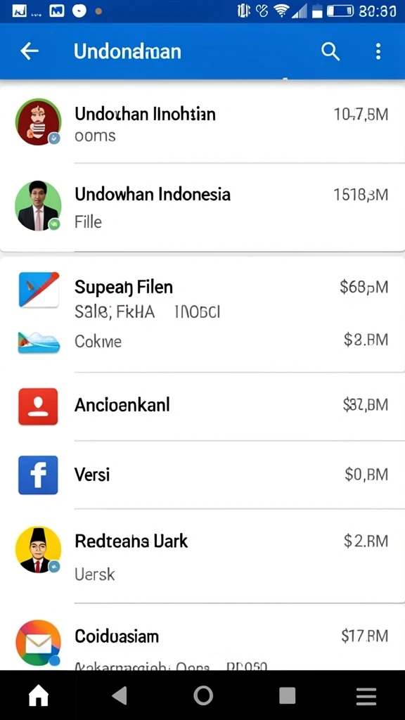 serubet - Tampilan antarmuka yang menarik dan intuitif.