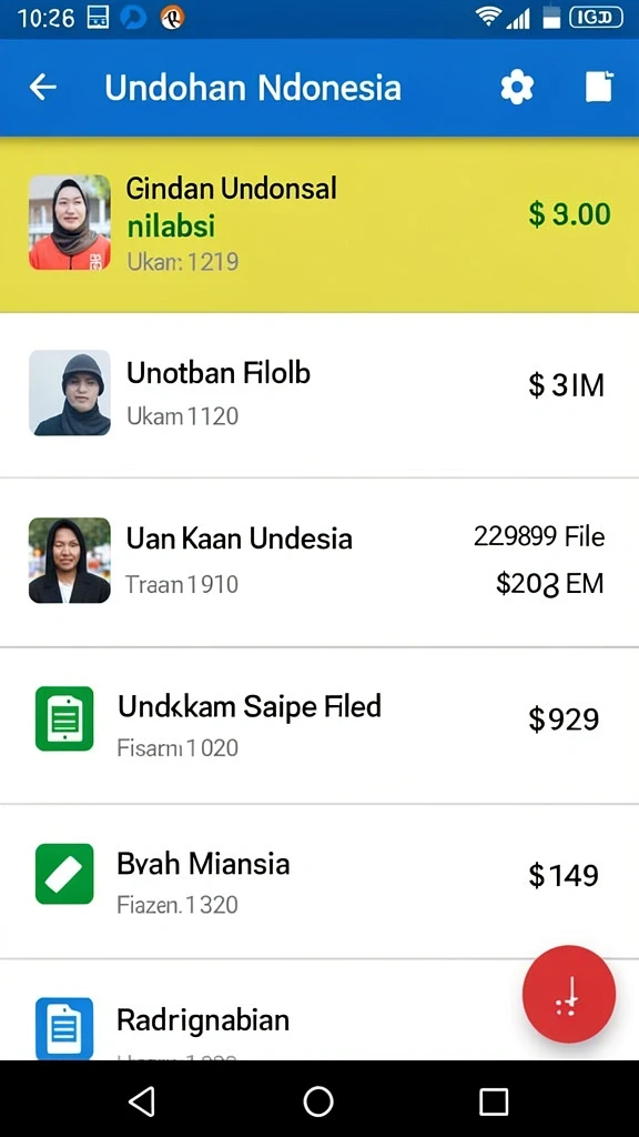 zorototo - Tampilan antarmuka yang menarik dan user-friendly.